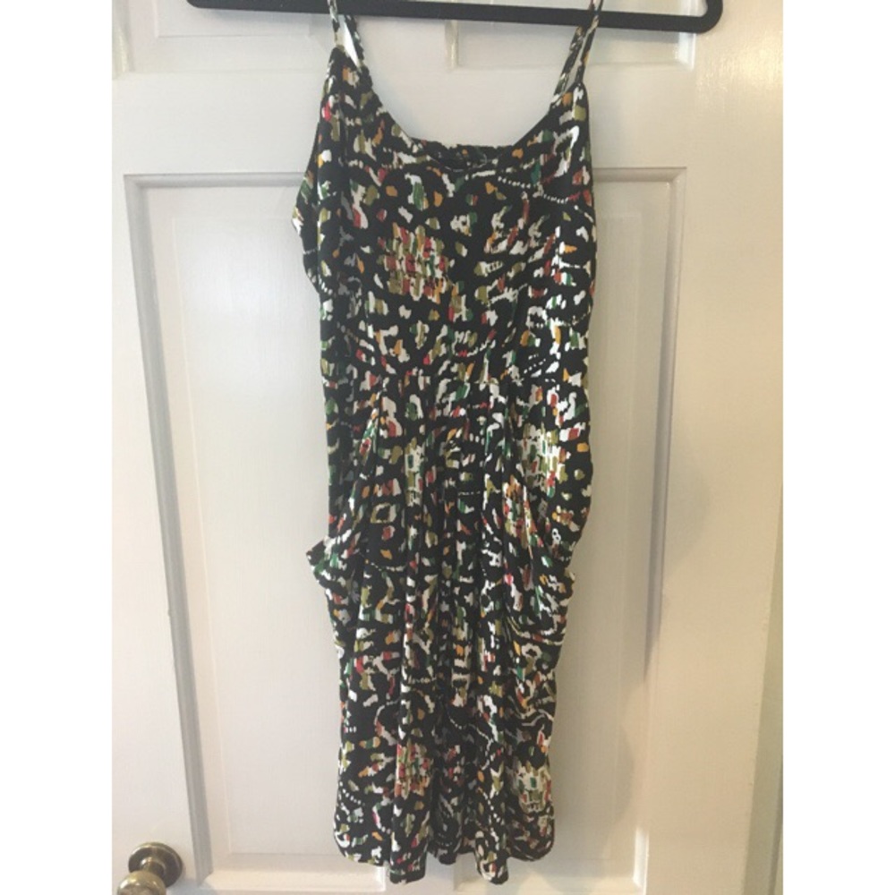 Fun pattern casual dress